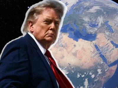 Mapa świata według Donalda Trumpa. Zaznaczył nowe terytorium USA