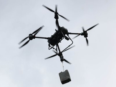 Rosyjski dron uszkodził przejście graniczne. Wstrzymano ruch