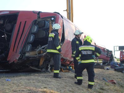Wypadek polskiego autokaru na Węgrzech. Wiadomo, co z transportem ciał ofiar