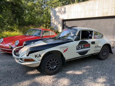 Zespół #131 Della Valle / Dorman zadebiutuje w USA podczas Rajdu Ojibwe Forests w historycznym Porsche 911 Tuthill