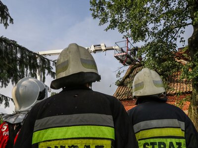 Tysiące domów bez prądu. Straż Pożarna interweniuje bez przerwy