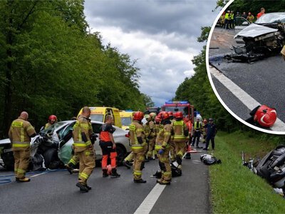 Wszystkie służby na krajowej dziewiątce. Są ofiary śmiertelne