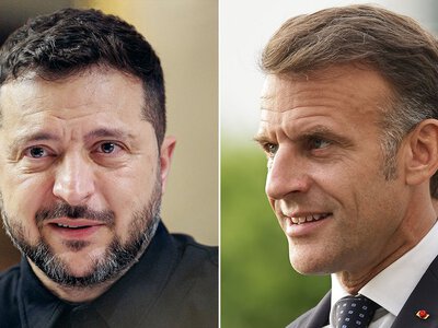 Macron obiecał szybsze dostawy rakiet dla Ukrainy