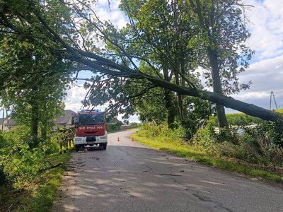 Wichury na Podlasiu. Tysiące mieszkańców bez prądu