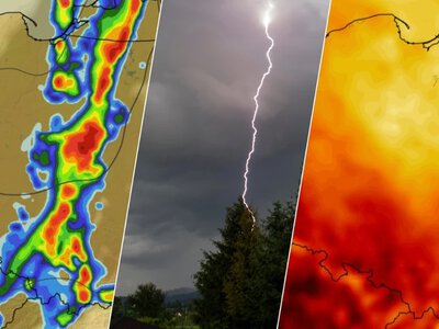Tydzień pełen pogodowych zmian. Burze mogą być gwałtowne