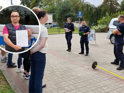 Policjanci zorganizowali testy sprawnościowe. Reporter Faktu: jedno zadanie mnie wykończyło