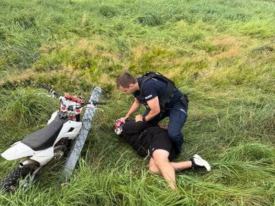 6 miesięcy więzienia w zawieszeniu dla 21-latka, który uciekał na motocyklu