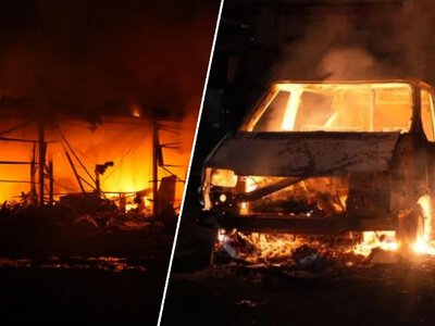 Zmasowany atak na Ukrainę. Uderzono w przejście graniczne z Mołdawią