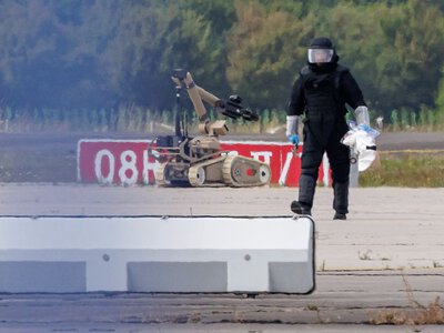 Atak na lotnisko w Lipsku. Trzeci dron i ślady materiału wybuchowego
