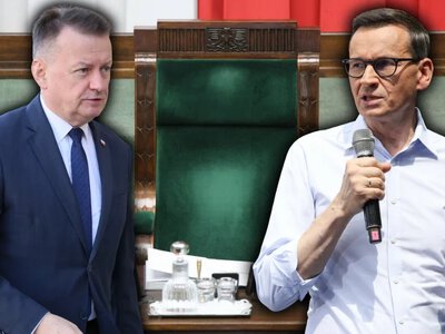 Błaszczak uderza w Morawieckiego. Działanie na rzecz Koalicji 13 grudnia