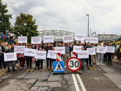 Chodzi o życie. Krakowianie wyszli na ulice po tragicznym wypadku