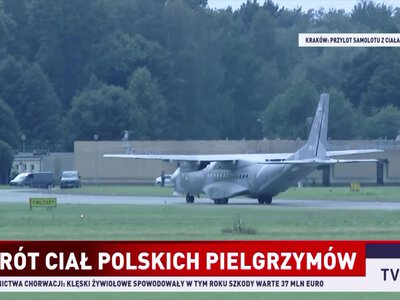 Ciała ofiar wypadku autokarowego w Polsce