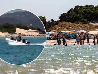 Motorówka z migrantami staranowała turystkę. 17-latka poważnie ranna