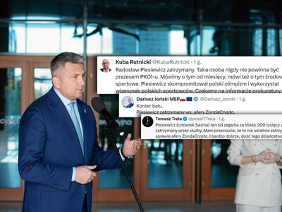 Radosław Piesiewicz zatrzymany. Dość tego dziadostwa!, Koniec balu [KOMENTARZE]