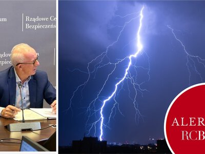 To może być sądna noc. Burze zaszaleją nad Polską. Wiceszef MSWiA zwołał odprawę