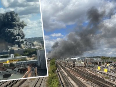 Pożar w pobliżu Wembley. Dym sparaliżował londyńskie metro
