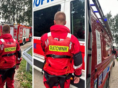 Widok na rzece zmroził wędkarza. Natychmiast wezwał służby