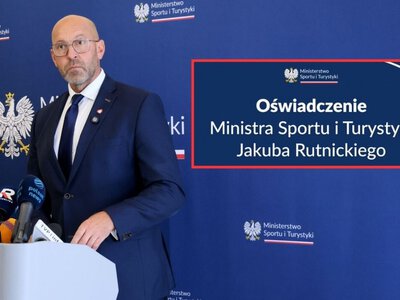 Areszt dla Radosława P. Jest reakcja ministra sportu. „Dramatyczna sytuacja”