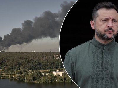 Masakra pod Kijowem. 37 zabitych po eksplozji ukrytego składu amunicji