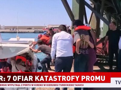 Katastrofa promu u wybrzeży Cypru Północnego. Trwa akcja ratunkowa