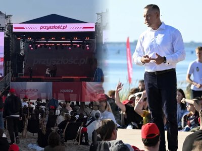 Spotkanie Nawrockiego w Juracie zakończone. Nietypowy finał wydarzenia