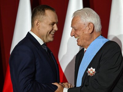 Krzysztof Wyszkowski otrzymał od prezydenta Order Orła Białego
