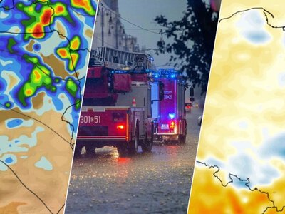 Dzień po dniu będzie padać. Cały tydzień bardziej jesienny niż letni