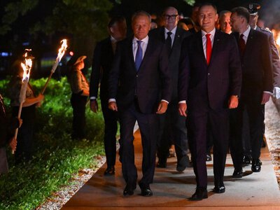 Rocznica wybuchu II wojny światowej. Prezydent i premier na Westerplatte