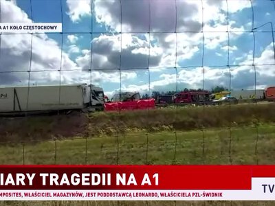 Tragiczny karambol na autostradzie