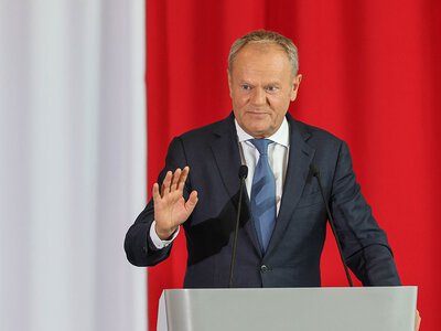 Rozpoczęcie roku z Tuskiem i Nawrockim. Dwa różne przesłania do uczniów