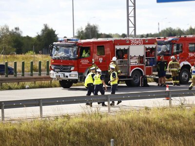 Media dotarły do nagrania sprzed tragedii na A1. Mrozi krew w żyłach