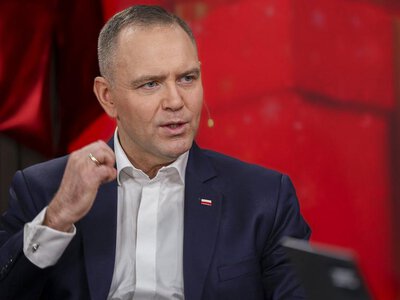 Nawrocki o Zondacrypto: Była sponsorem konferencji z udziałem Tuska, Domańskiego i Bodnara