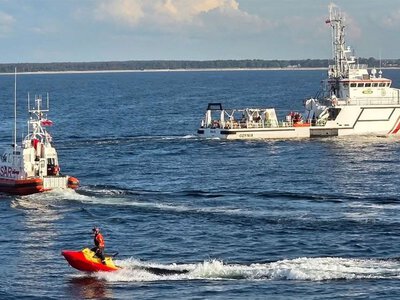 Wypłynęli skuterem wodnym na Zatokę Pucką. Smutny koniec poszukiwań