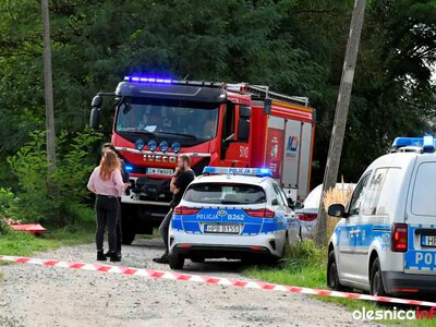 Tragedia w Oleśnicy. Nie żyje matka i dziecko. Chciała je uchronić
