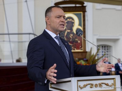 Karol Nawrocki zabrał głos na dożynkach. Znaczące słowa
