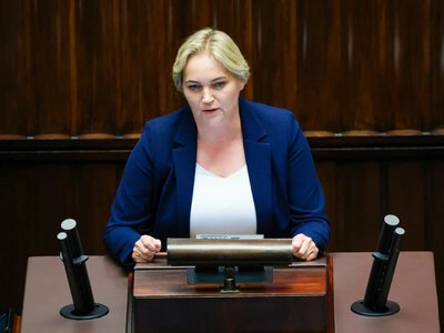 Jedyny język, jaki rozumieją. Chorosińska komentuje szczekanie w Sejmie