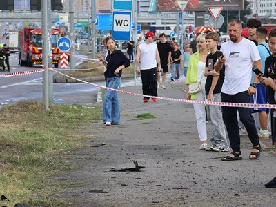 Rosyjskie ataki zmieniają życie w Kijowie. Odwołane wydarzenia plenerowe