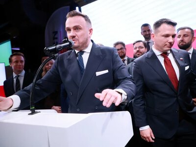 Blamaż Konfederacji w Krakowie. Narodowców irytują głupie ruchy Mentzena