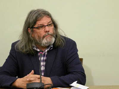 Służby zatrzymały Piotra Niemczyka. Protest przed Ministerstwem Sprawiedliwości
