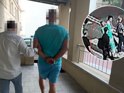 Brutalny atak na Ukraińca na przejściu dla pieszych. Napastnik w areszcie
