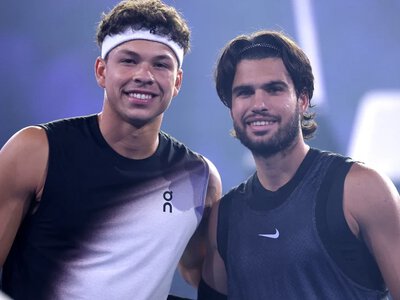 Tie-break 5. seta w starciu pogromcy Hurkacza z Alcarazem. Historyczny mecz