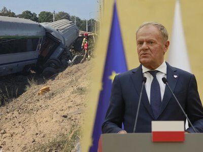 Wykolejenie pociągu, informacje o rannych. Pilna zapowiedź premiera
