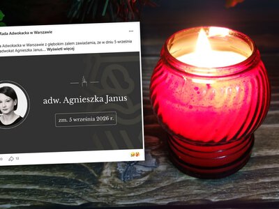 Zmarła ceniona adwokat. Koledzy żegnają Agnieszkę Janus