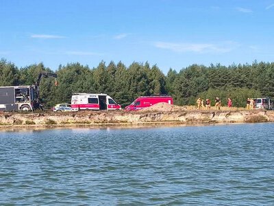 Tragiczny finał poszukiwań 23-latka. Ciało znaleziono na dnie zbiornika