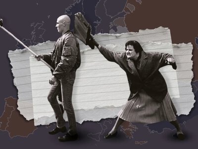 Biedni polscy nacjonaliści patrzą na niemiecki nacjonalizm