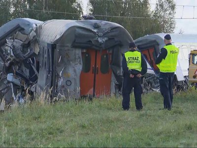 Katastrofa w Sokolnikach Suchych. Policja dementuje doniesienia o kierowcy