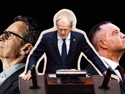 Woś: Tusk realizuje bezczelny plan. I to działa