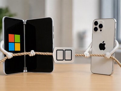 Apple okradł Microsoft z Duo. Ale prawda jest jeszcze boleśniejsza