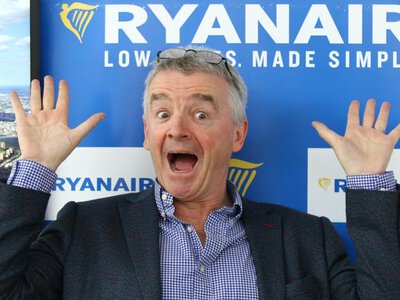 Szef Ryanaira z premią wartą 150 mln euro. Akcjonariusze dali zielone światło