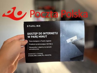 Listonosz przyniósł mi ulotkę Starlinka. Co tu się stało?